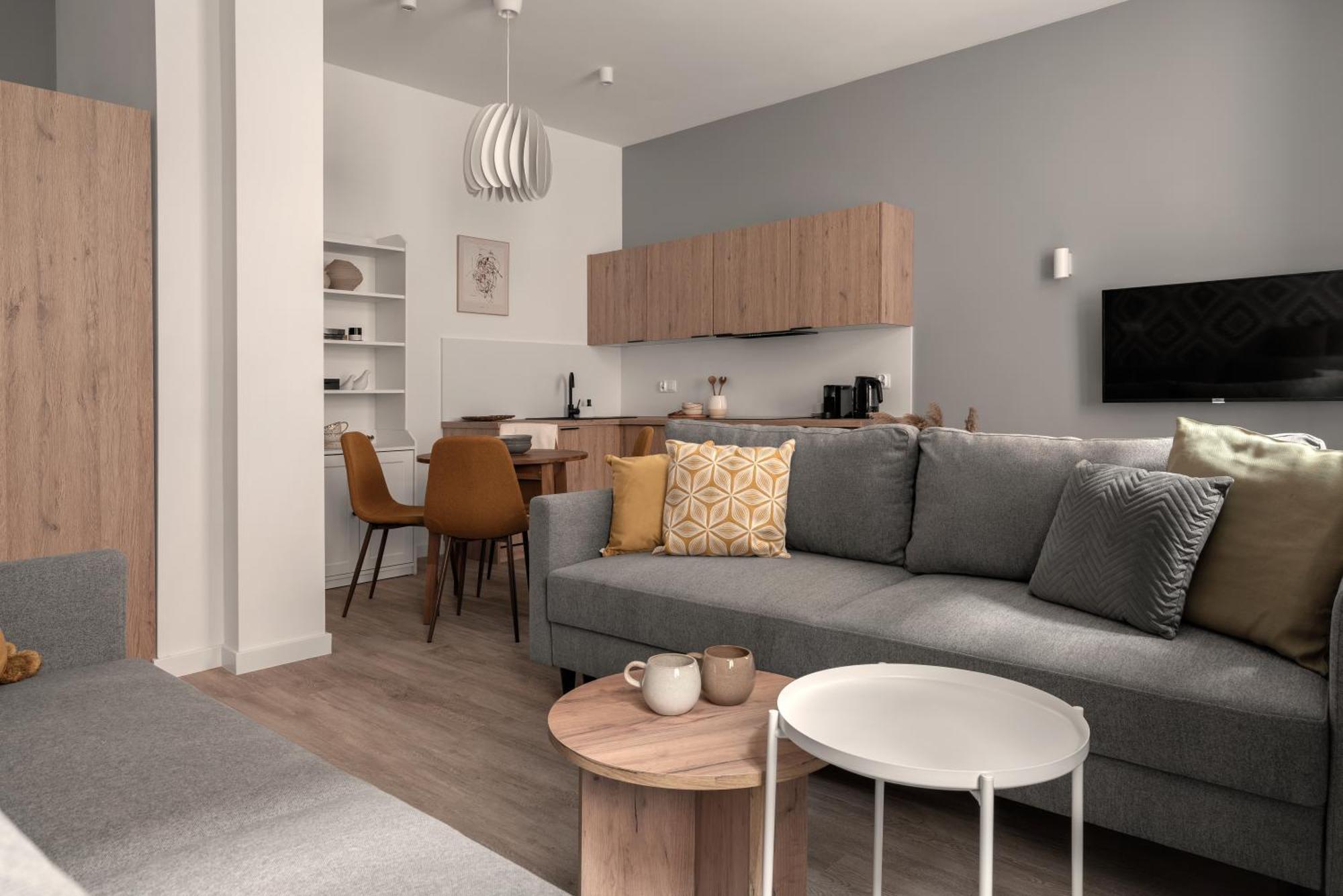 Harbor Apartments - Sobieskiego カトヴィツェ 部屋 写真